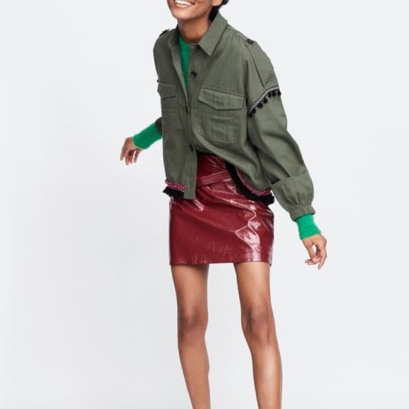 NWT Zara Fringe Embroidery Jacket. - Picture 9 of 9